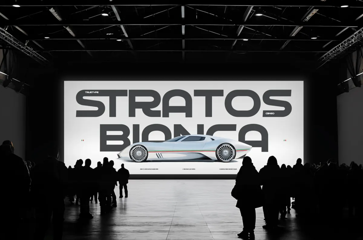 TRT Cenzo - Modern Futuristic Sans Font