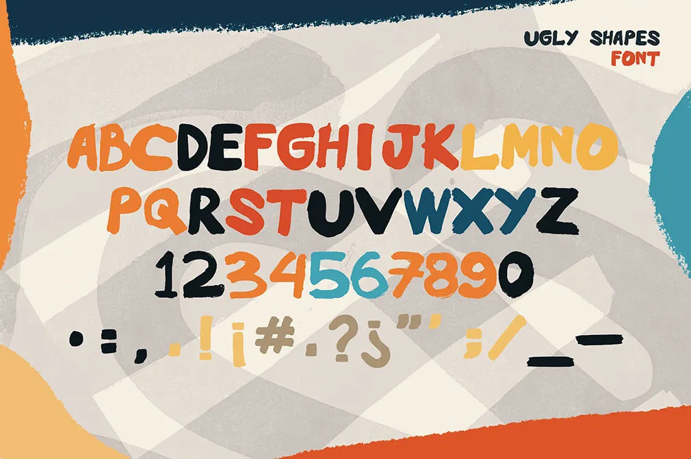 Ugly Shapes: Abstract Art Set