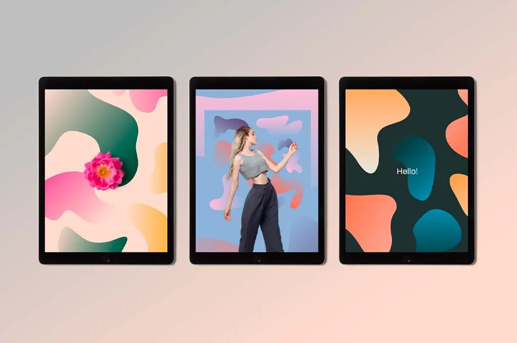 Abstract Gradient Shapes