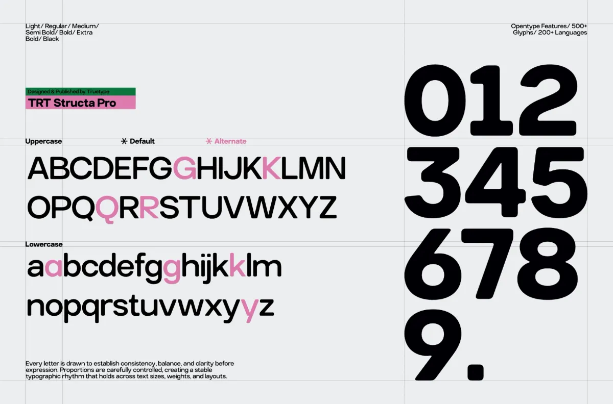 TRT Structa Pro Rounded Modern Sans