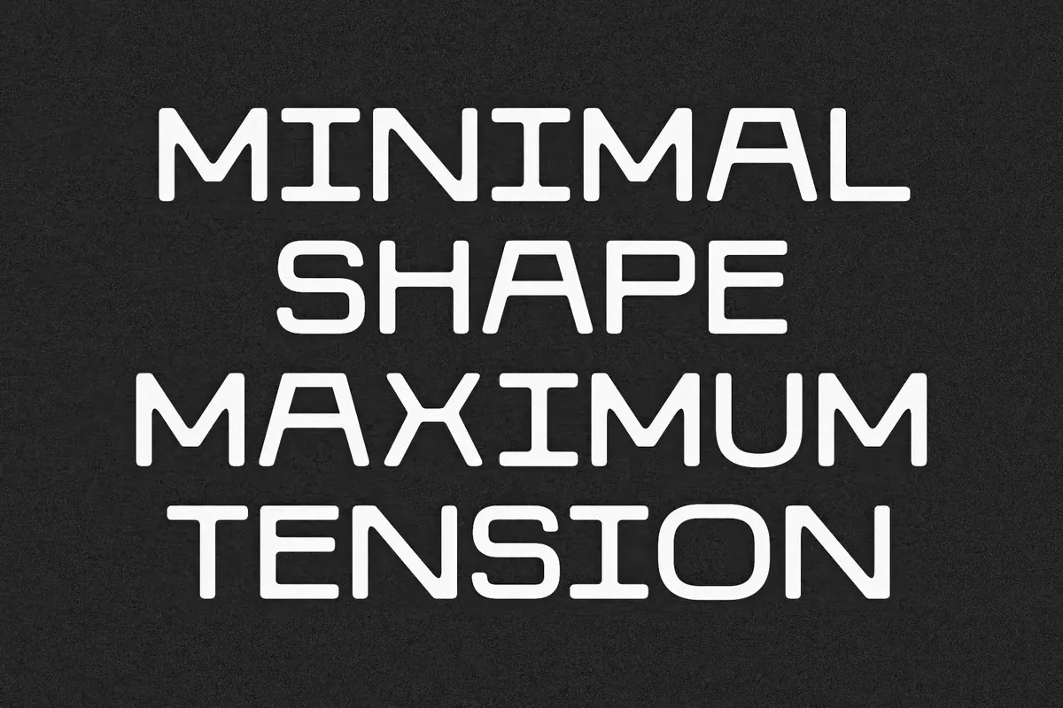 Norme - Geometric Display Font