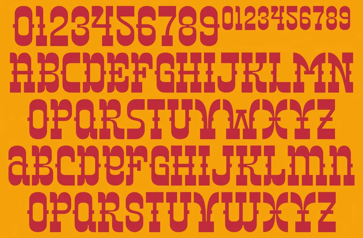 El Balaso — Serif Western Font