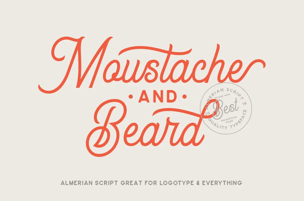 Almerian Script Typeface