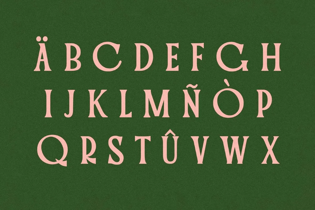 Hanoman - Vintage Serif Font Family