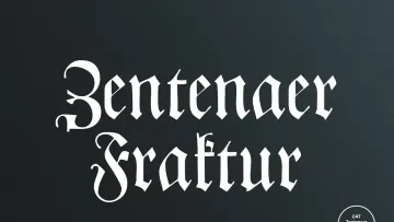 CAT Zentenaer Fraktur Font