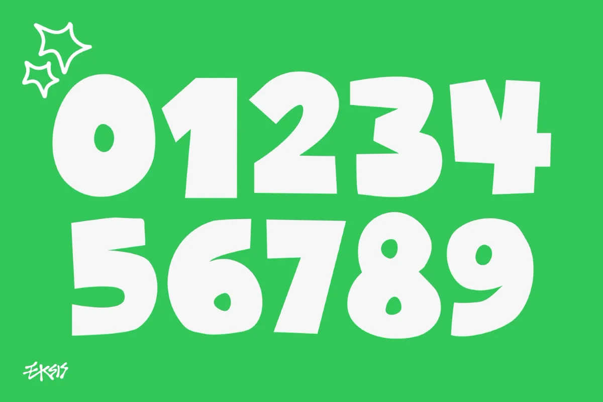 Carku - Bold Cartoon Display Font