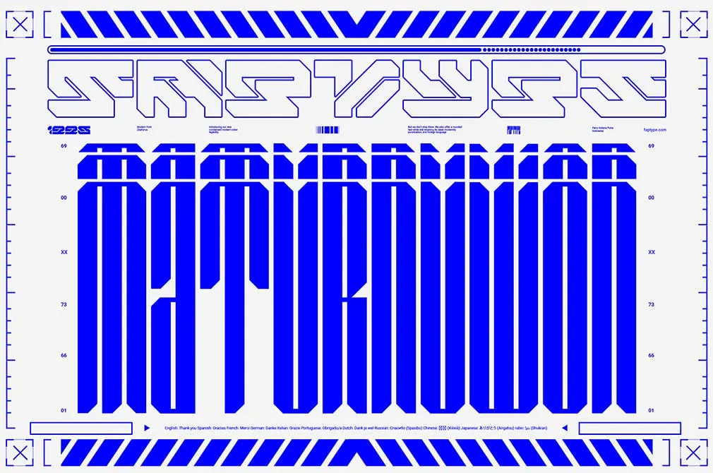 Zephyrus — Modern Condensed Font