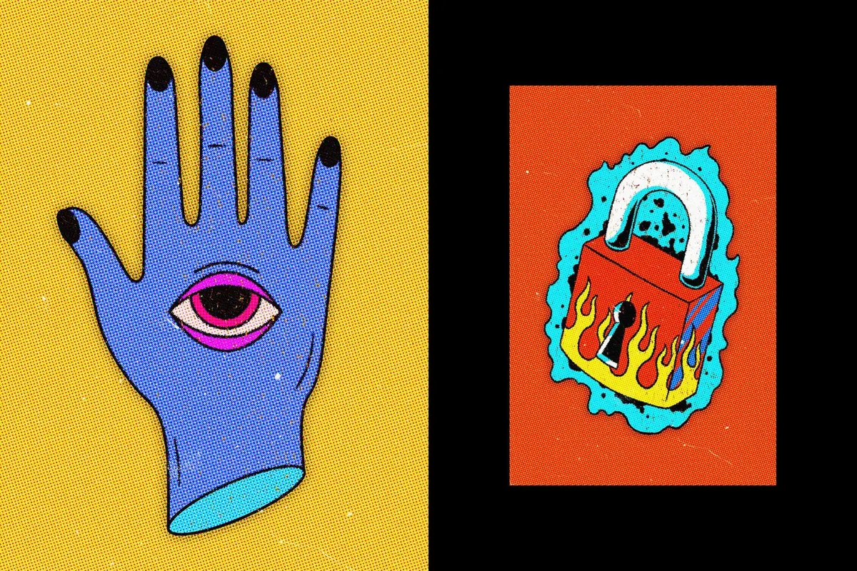 Retro Zine Print Effect