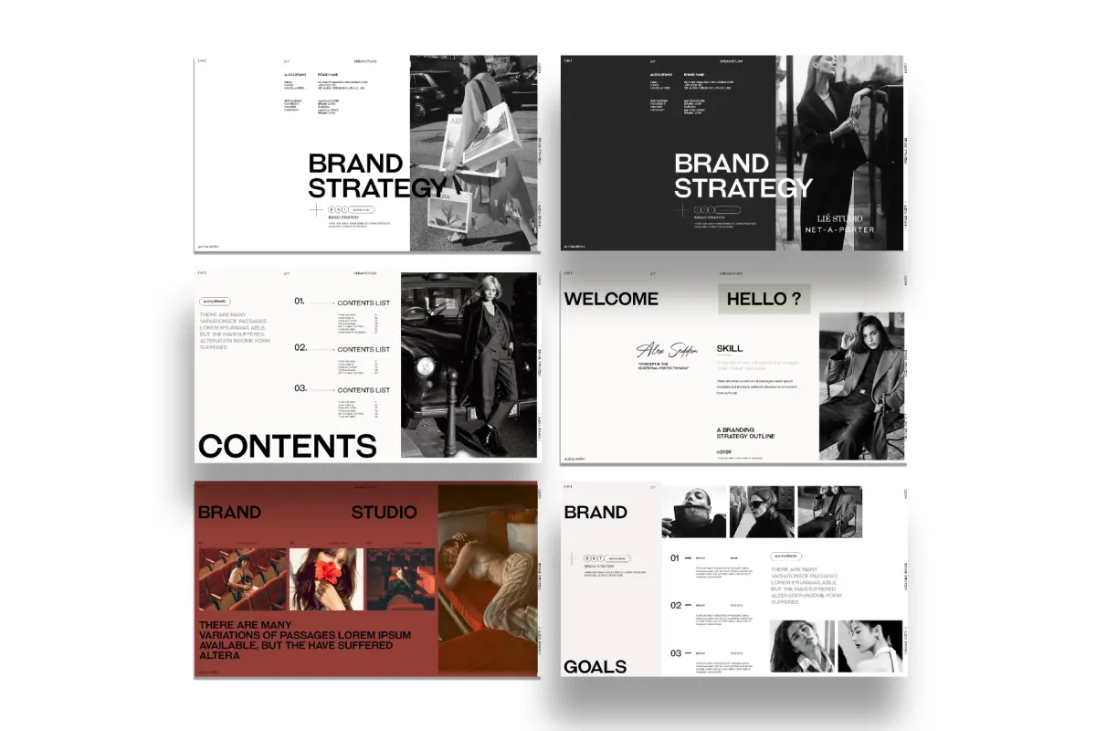 Alexa Brand Strategy Presentation Template