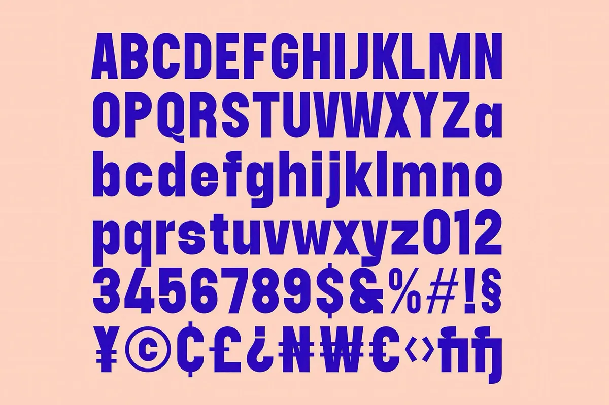 Kilang — Condensed Sans Serif