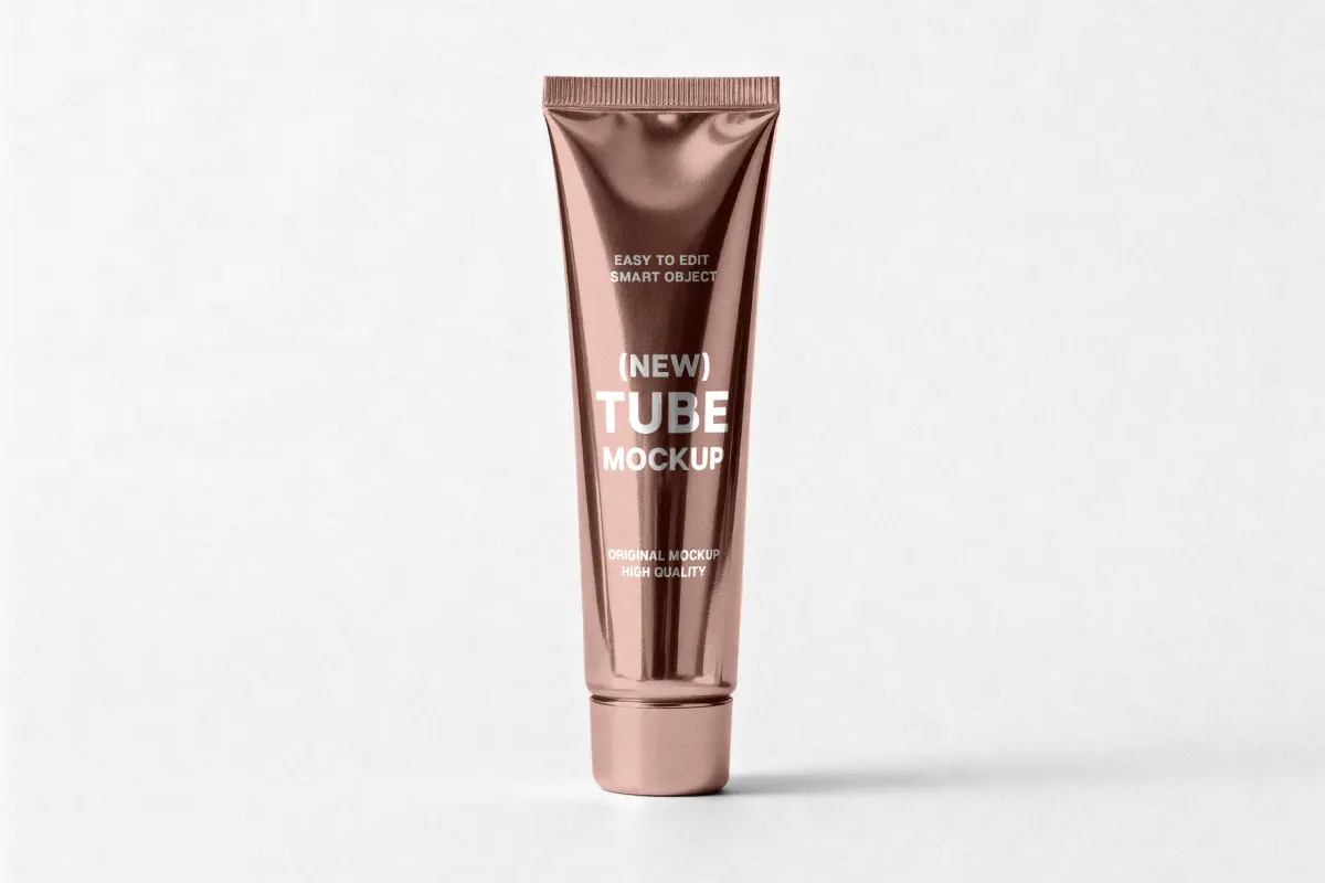 Skincare Tube Mockup