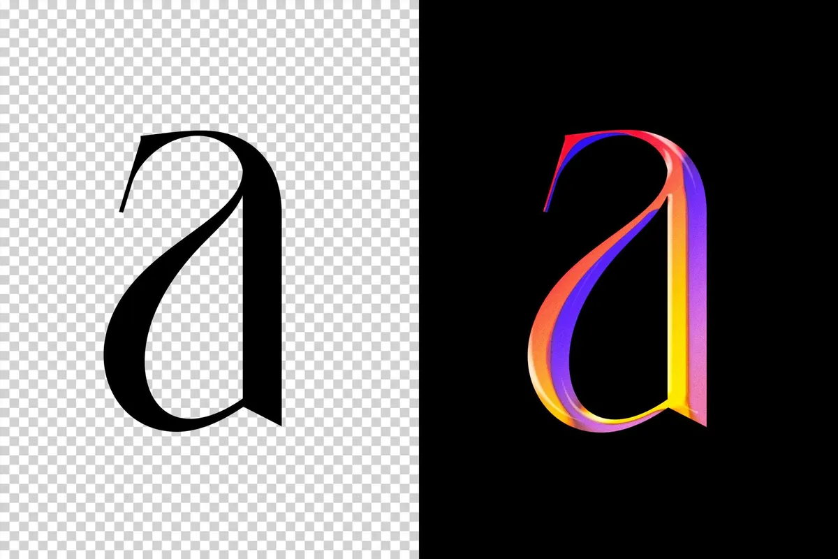 Vibrant Chrome Text & Logo Effect