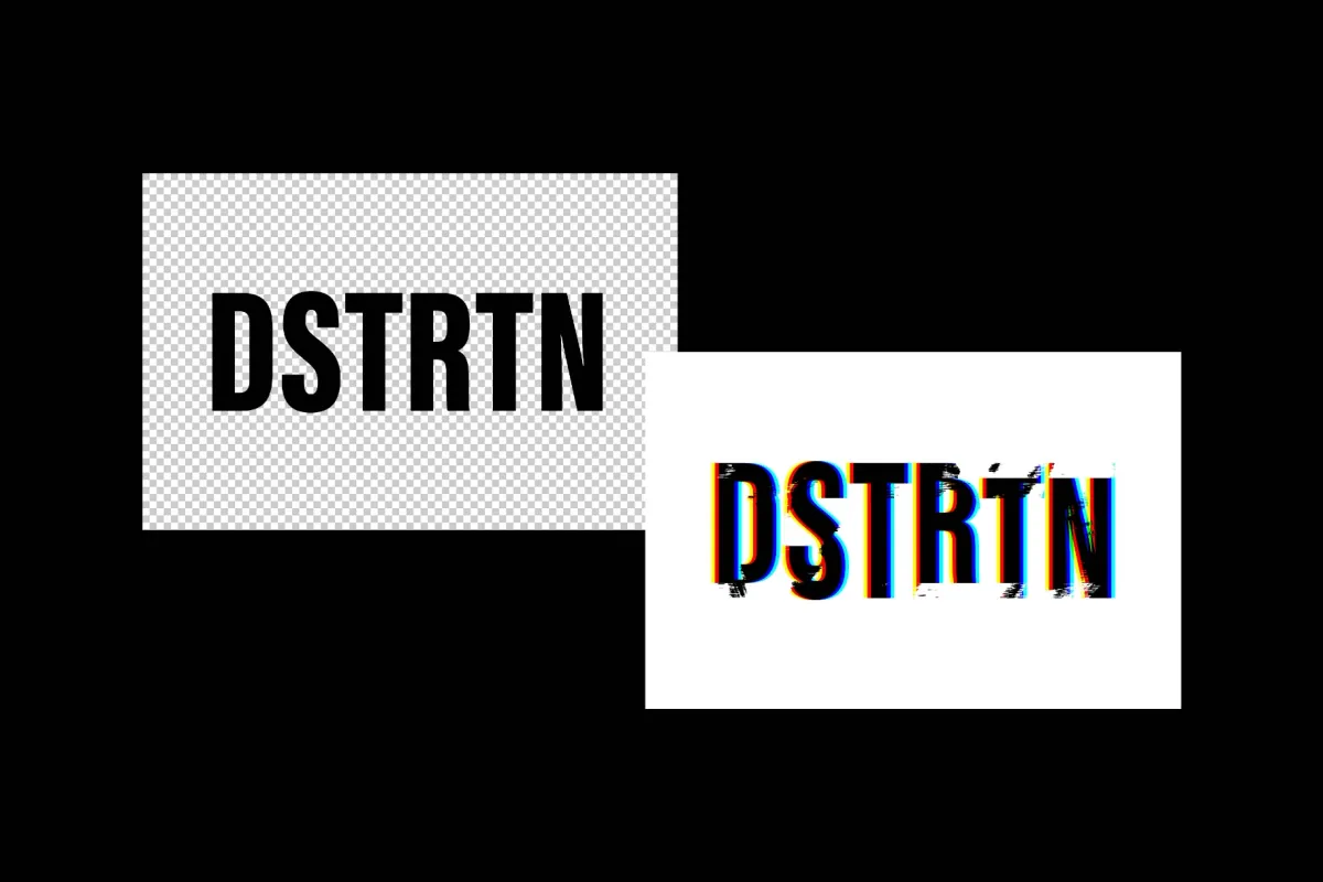 Glitch Broken Text Effect