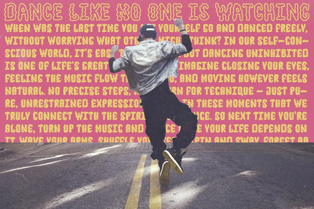 Jump Up — Wavy Groovy Font Duo