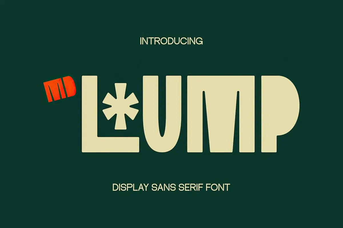 Md Lump Sans Serif Font