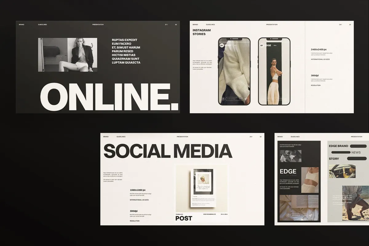 Brand Guidelines Presentation Template