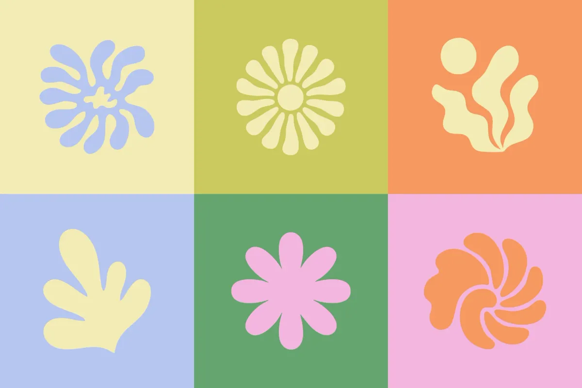 Playful Abstract Shapes Vector Pack