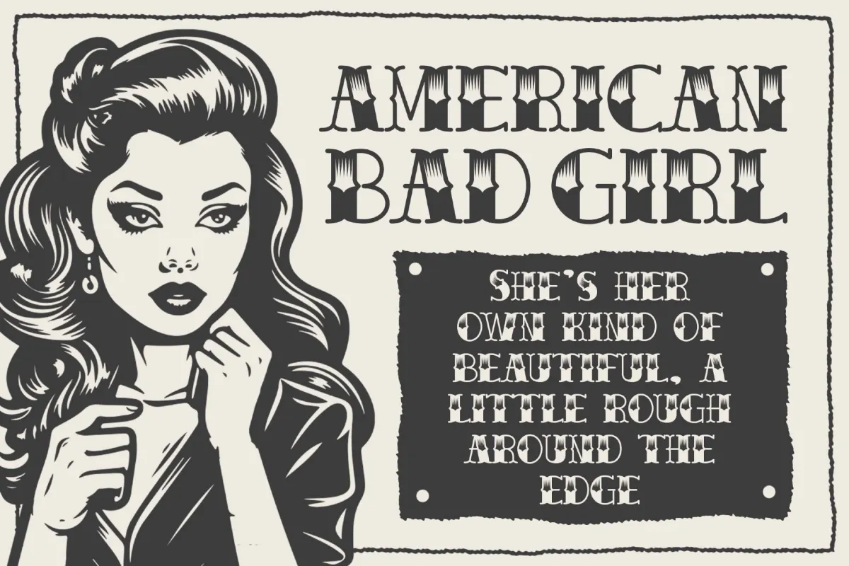 Classic Tattoo Font