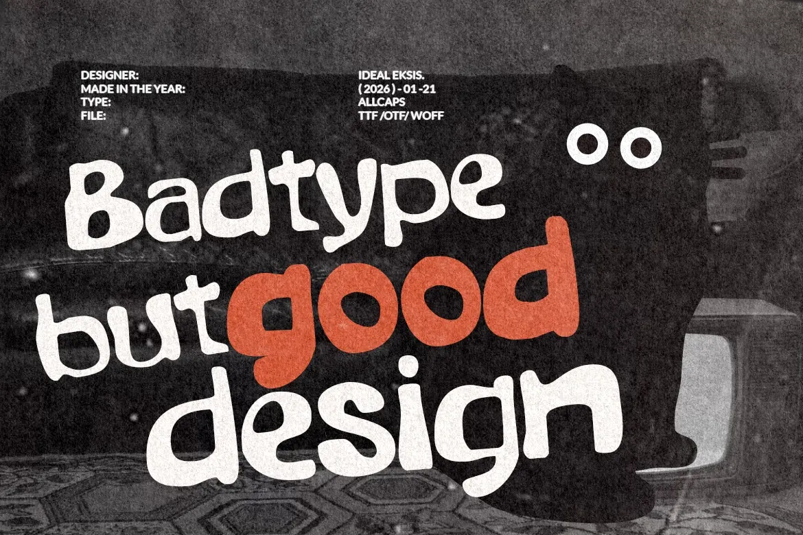 Blurink - Quirky Modern Font