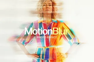 Motion Distortion Photo Effect