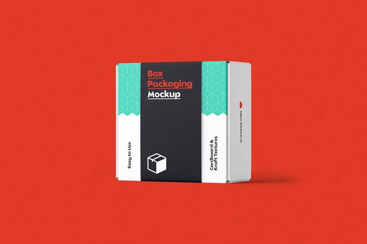 Delivery Box Mockup