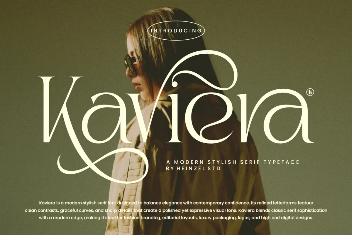 Kaviera - Elegant Swash Serif Font
