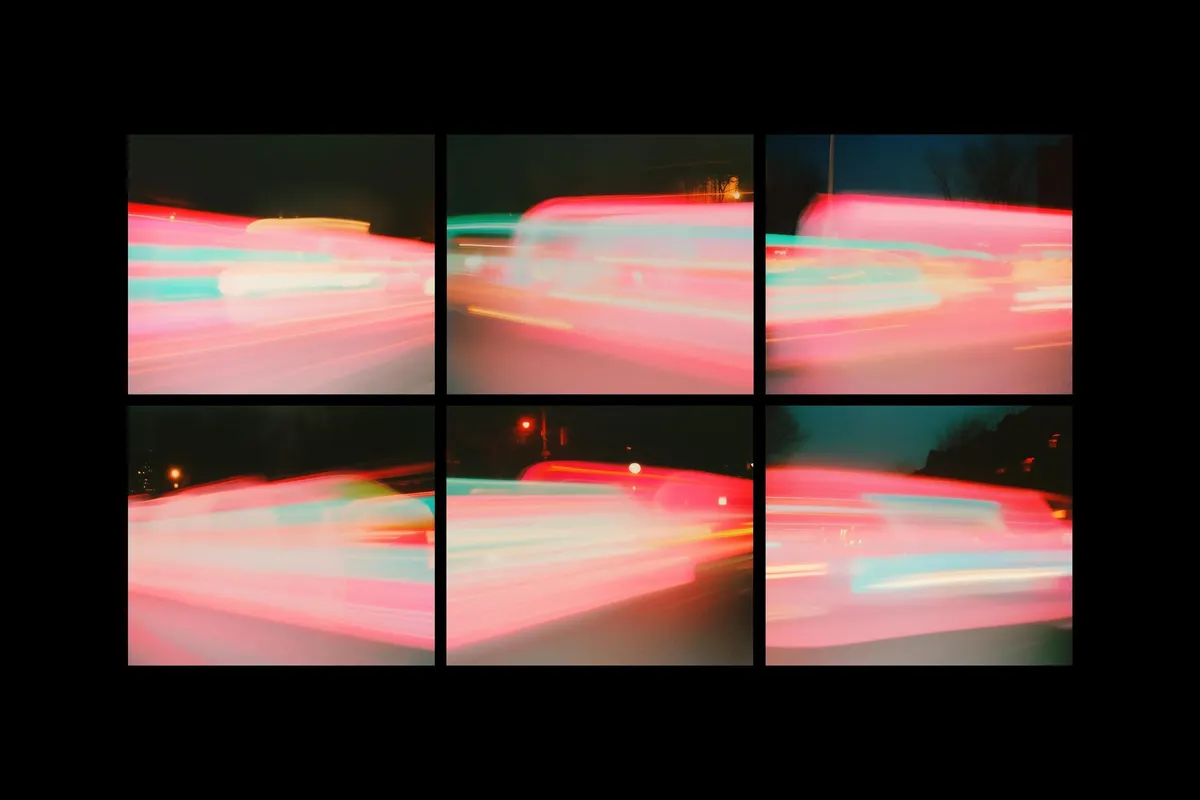 Nostalgic Motion Smudge Texture Backgrounds