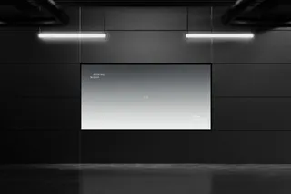 Modern 2:1 LED Screen Mockup