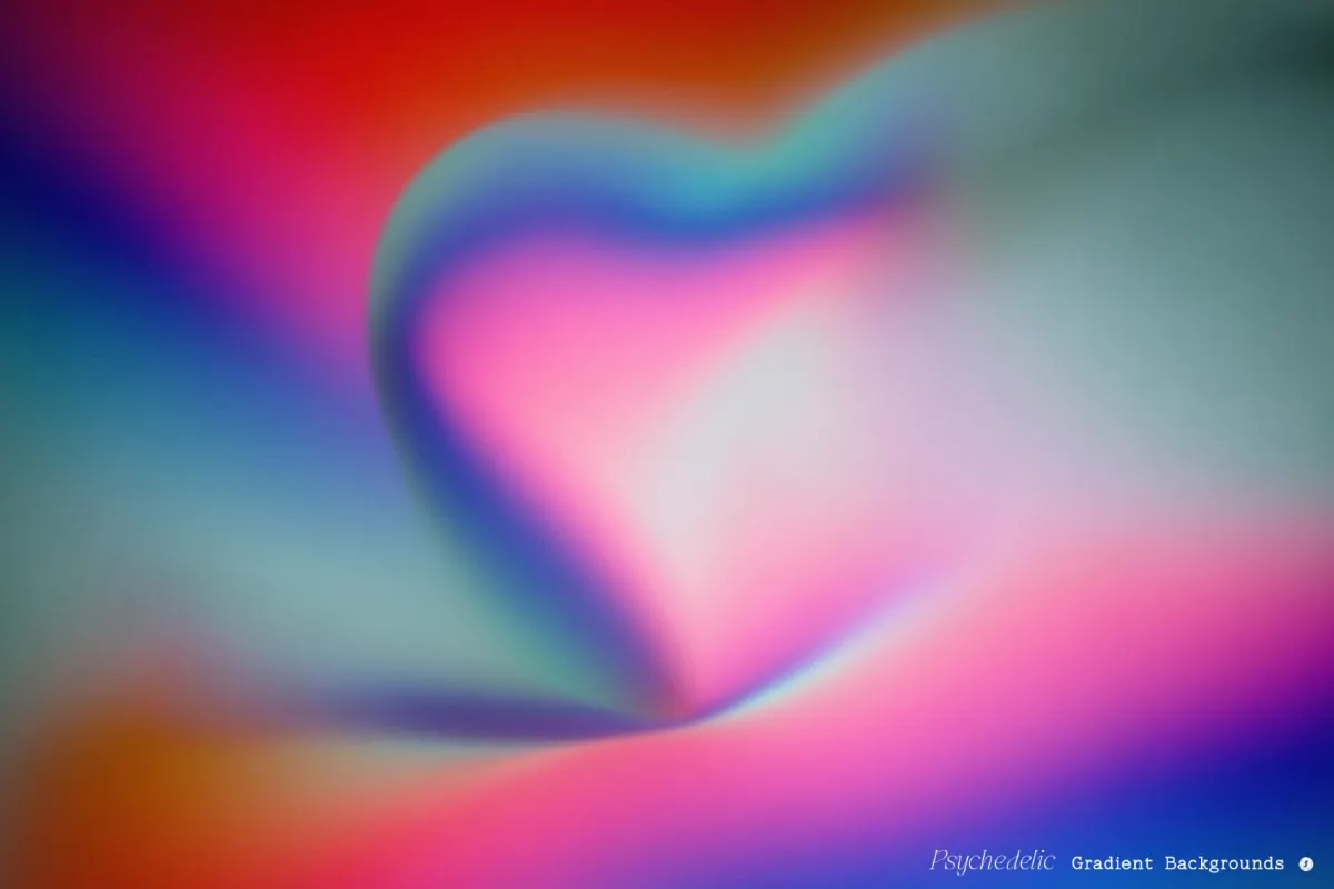 190 Psychedelic Gradient Textures