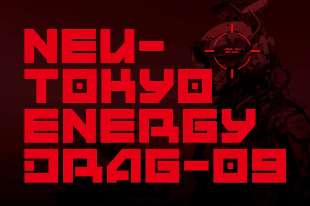 Andmorey - Futuristic Display Font