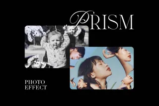 Grainy Prism Photo Effect