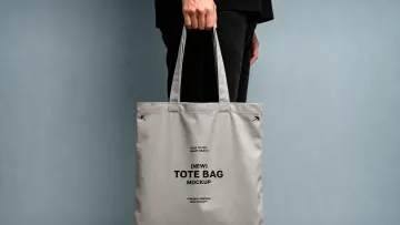 Handheld Tote Bag Mockup