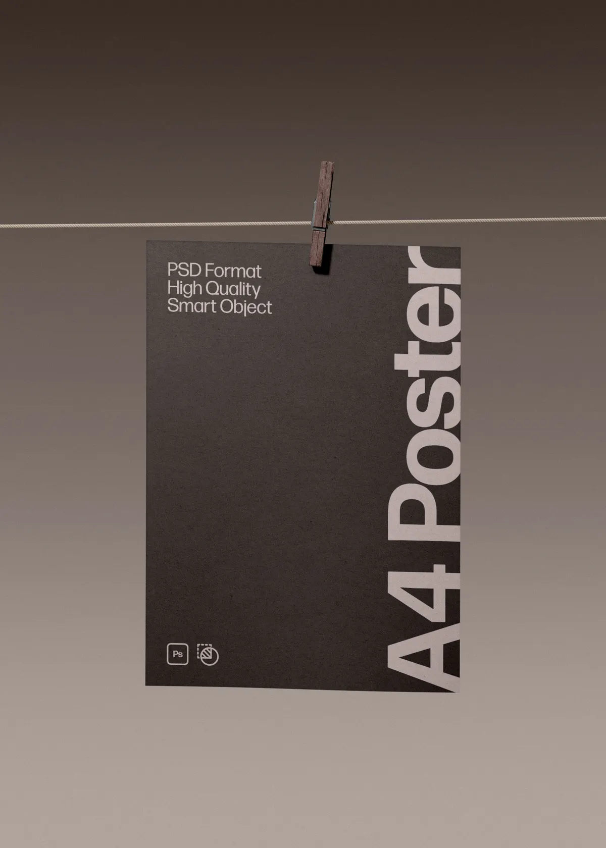Hanging Poster Mockup