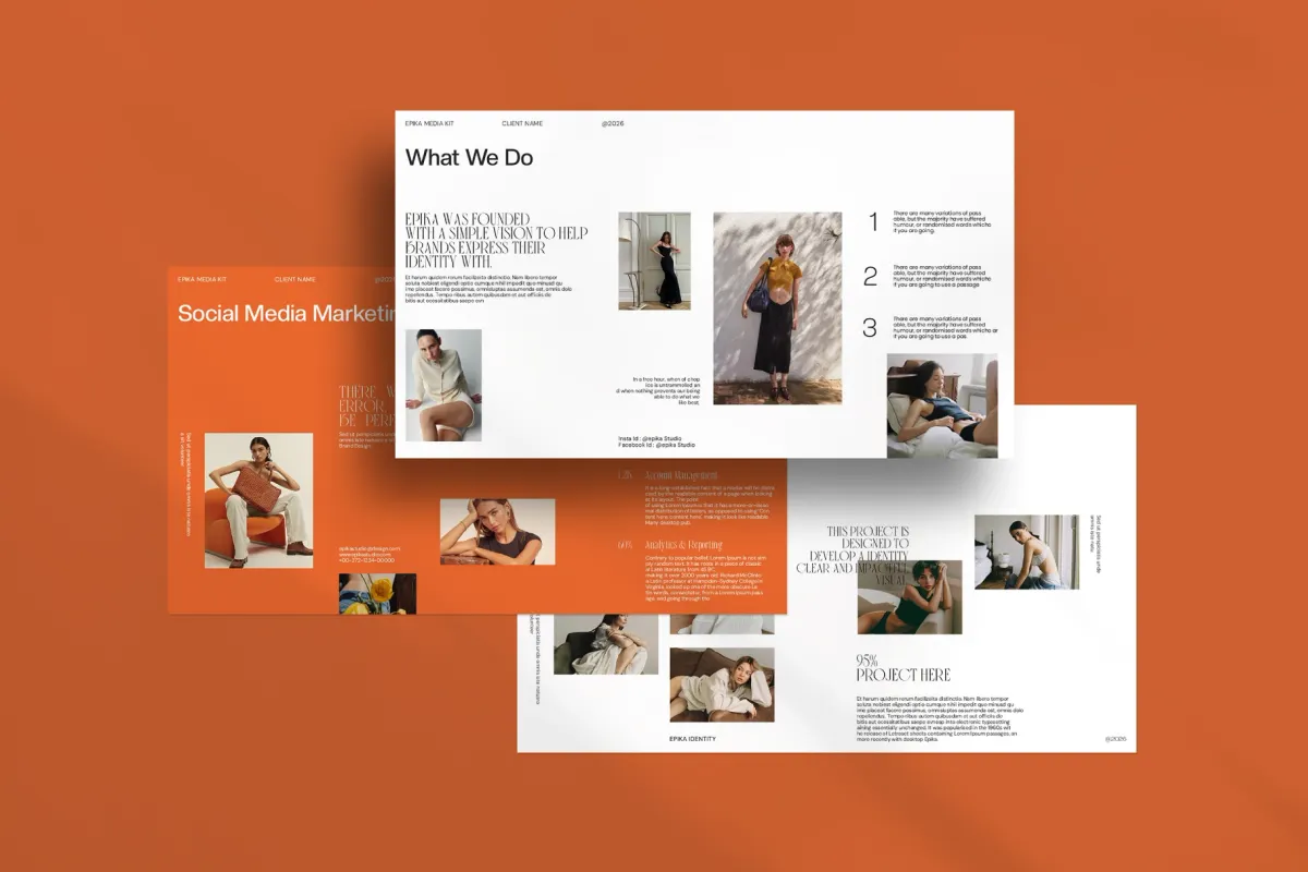 Epika Social Media Kit Presentation
