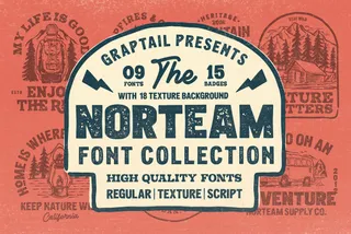 Norteam | Font Collection