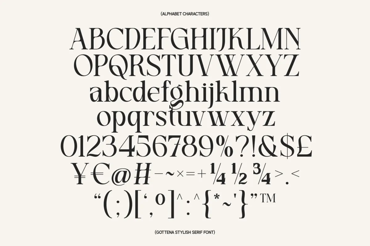 Atteliora - Elegant Stylish Serif Font