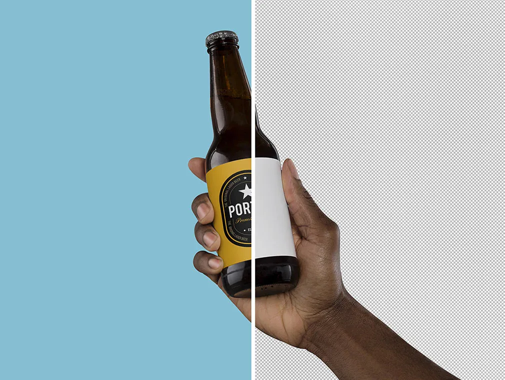 Beer Bottle Mockup