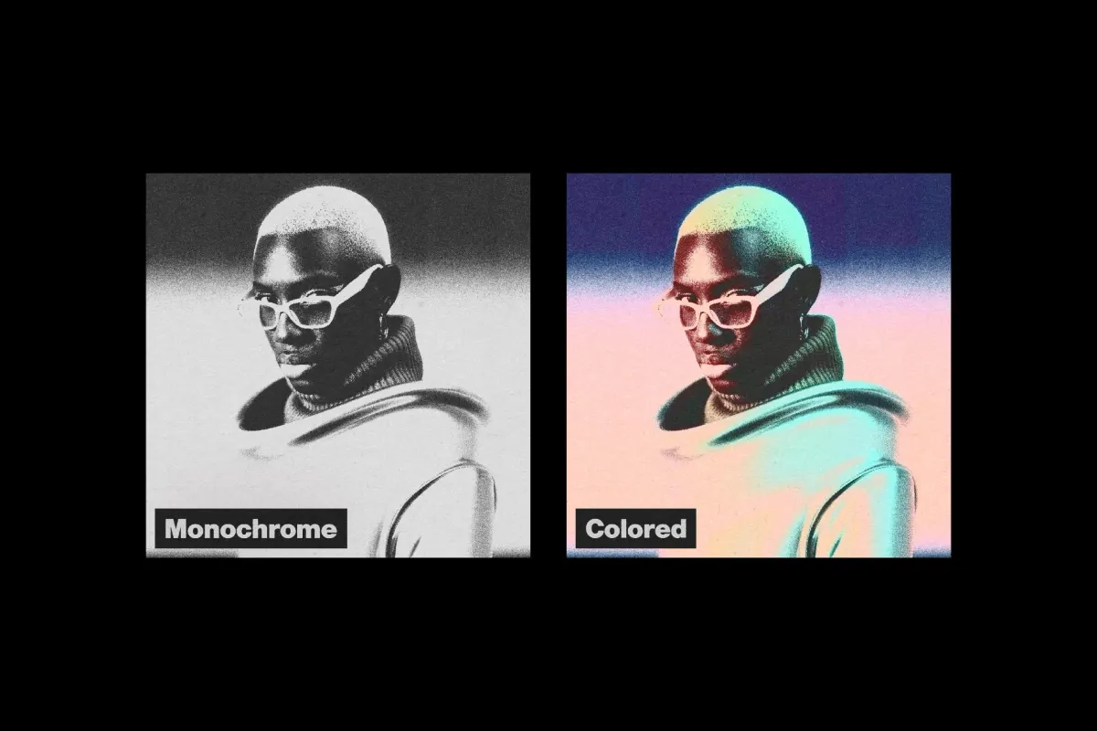 Ink Bleed Photo & Text Effect