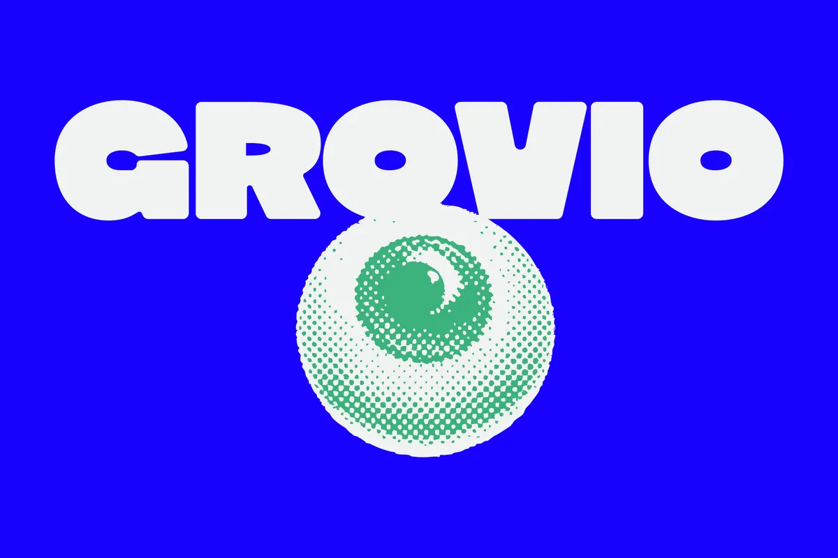 Grovio - Bold Groovy Display Font