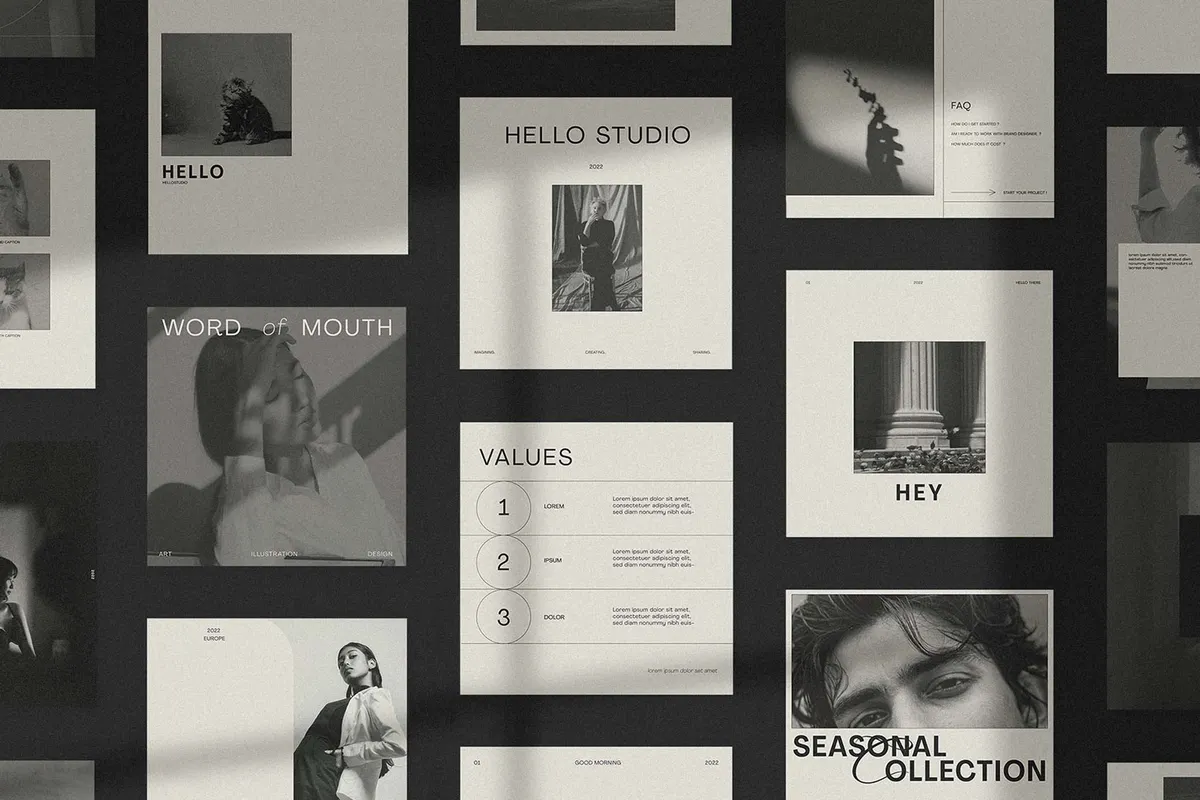 WILLOW Social Media Templates