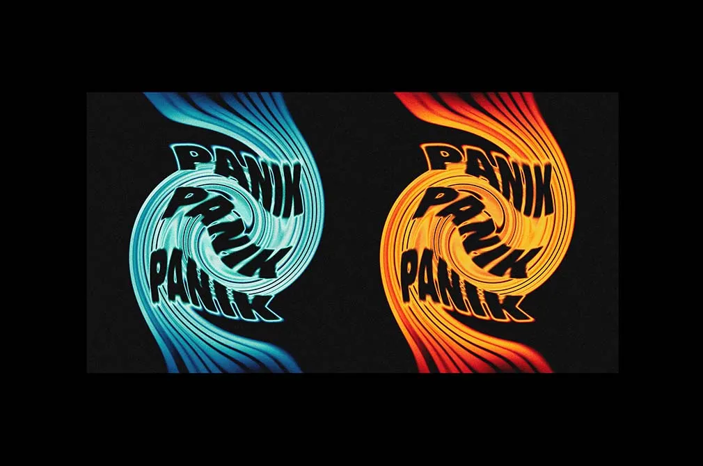 Whirlpool Text Effect