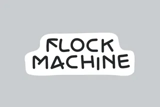 Flock Machine Font