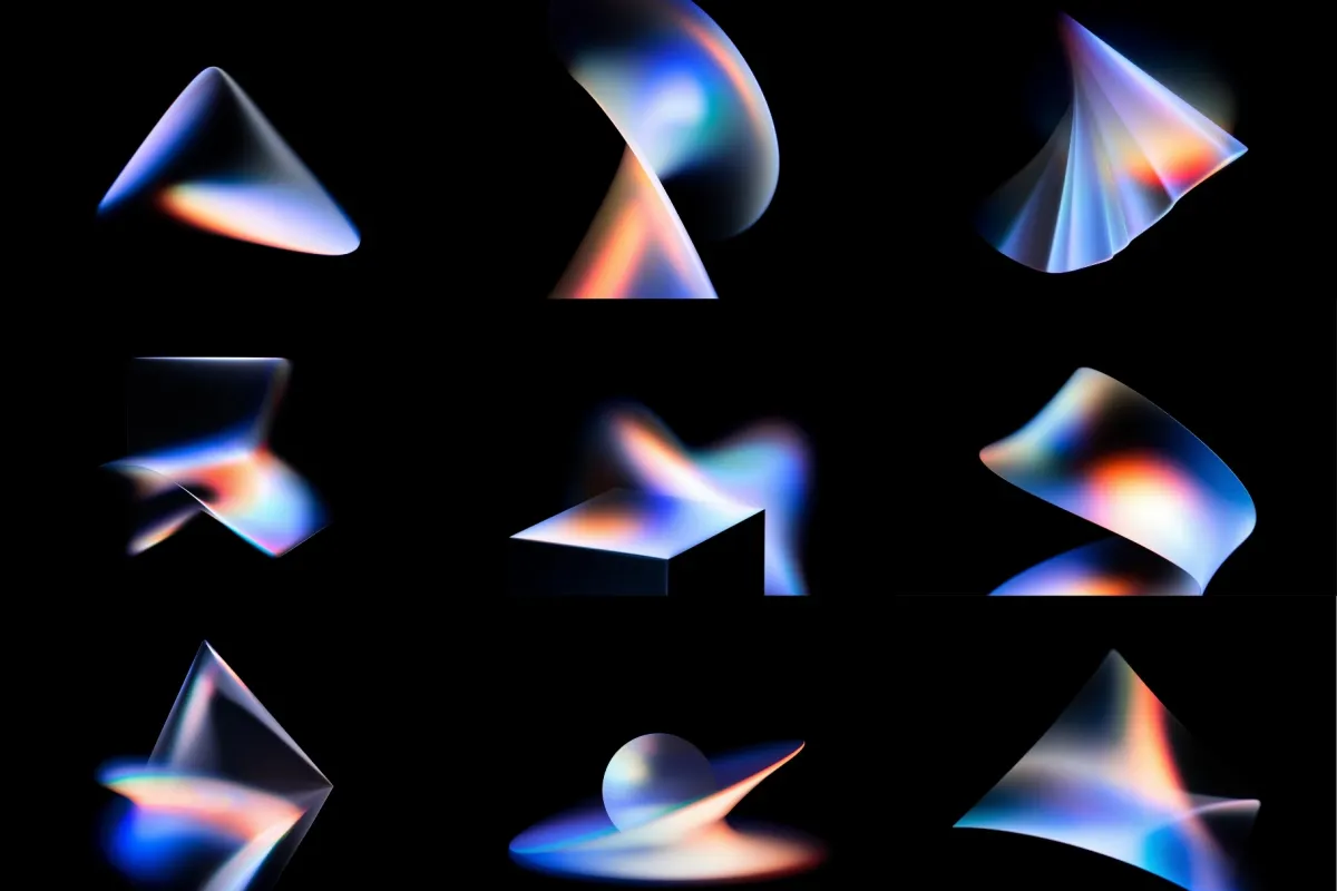 25 Luminous Geometry Wallpapers