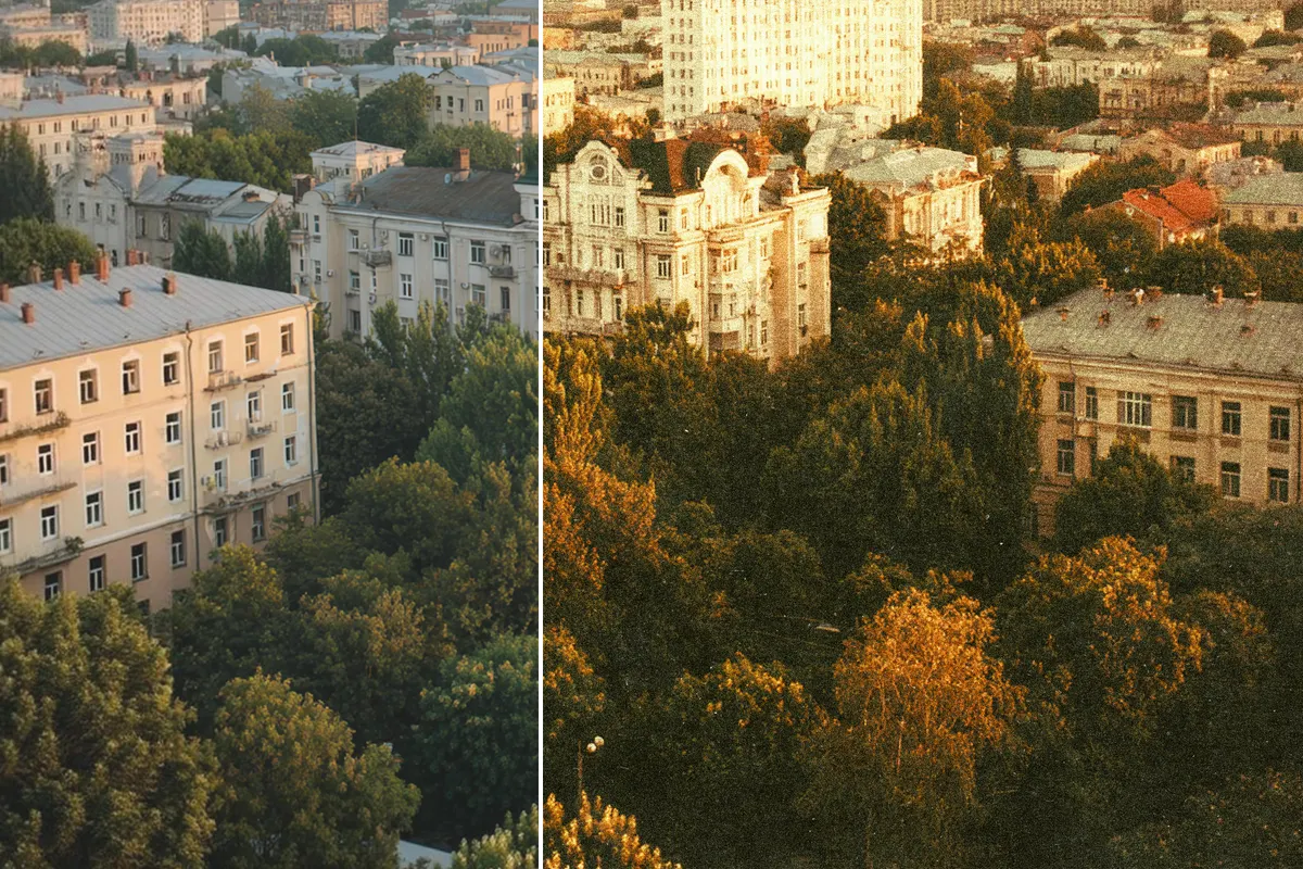 Camera Grain Tint Photo Effect