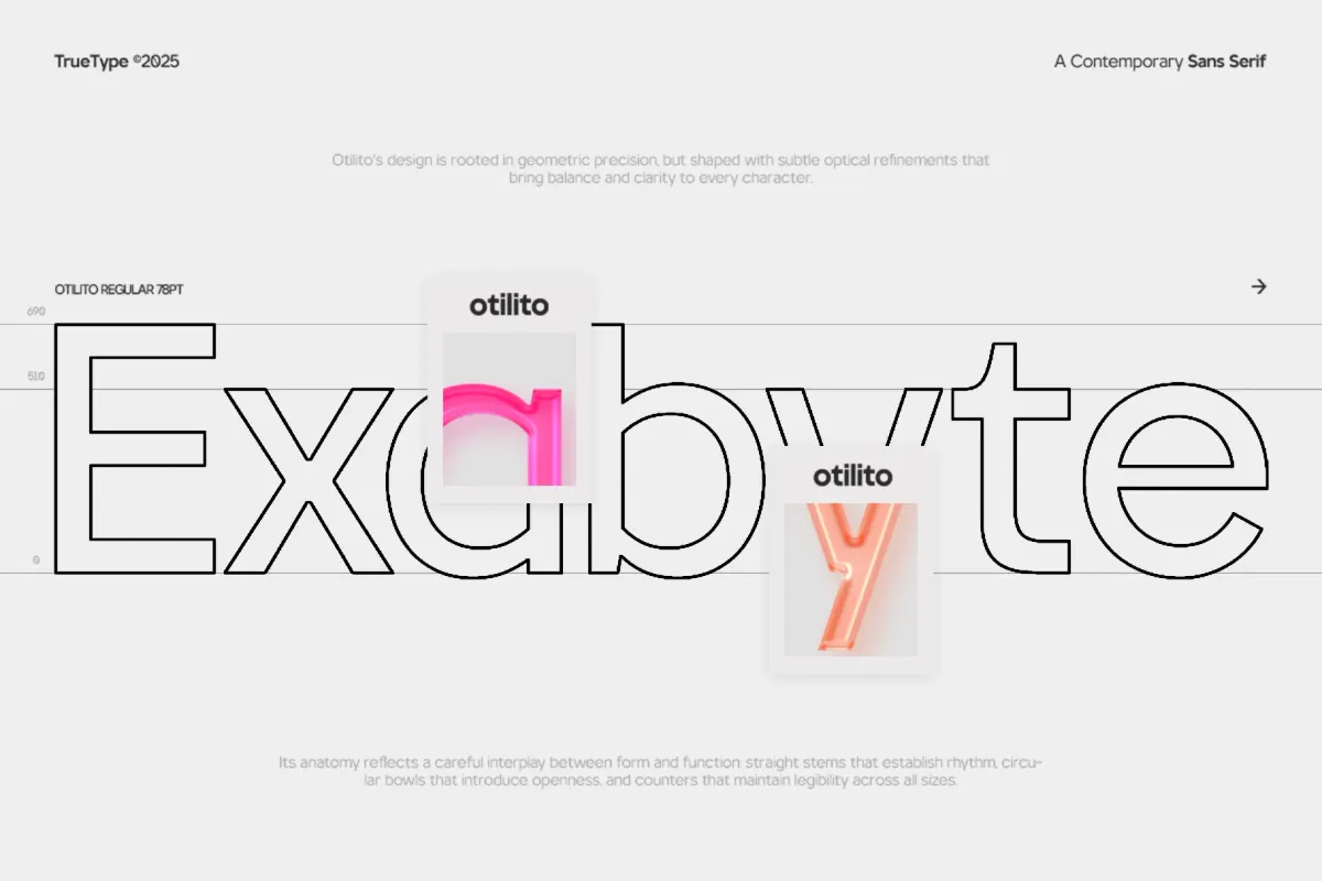 TRT Otilito Sans Font Family