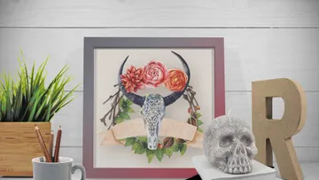 PSD Frame Mockup Scenes