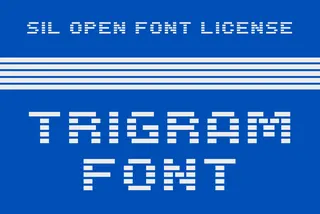 Trigram Font