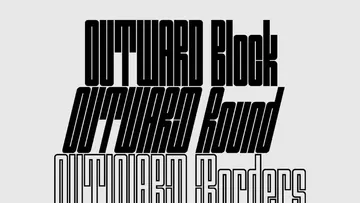 Outward Typeface