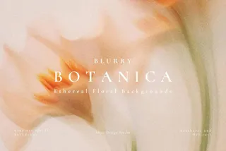 Aesthetic Blurry Floral Backgrounds