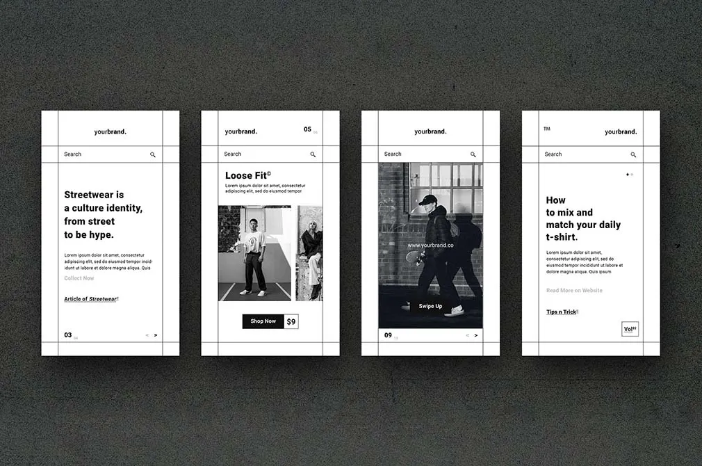 Kinetic Instagram Template